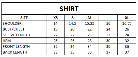 Size Guide