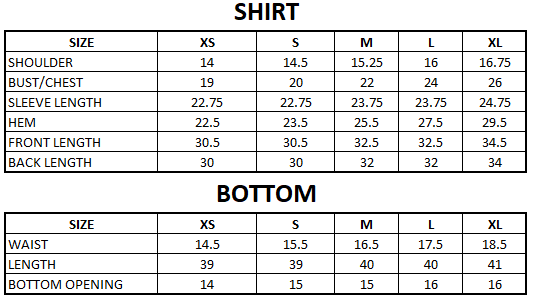 Size Guide