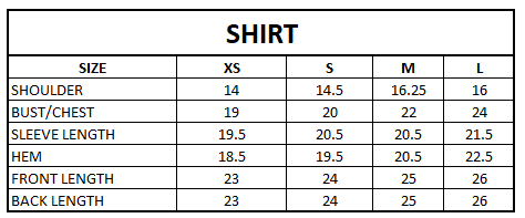 Size Guide