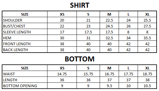 Size Guide