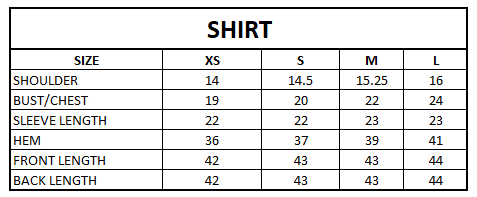 Size Guide