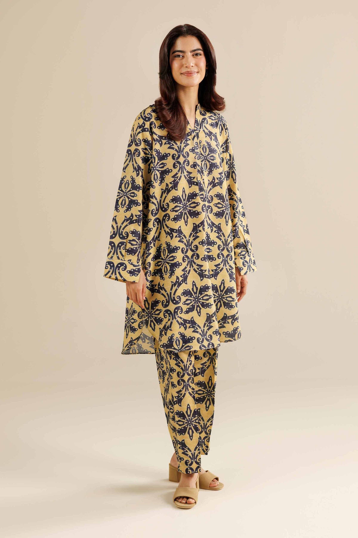 2 Piece - Printed Suit - PW25-365 for Women - Pret Collection | Nishat | Shop Online