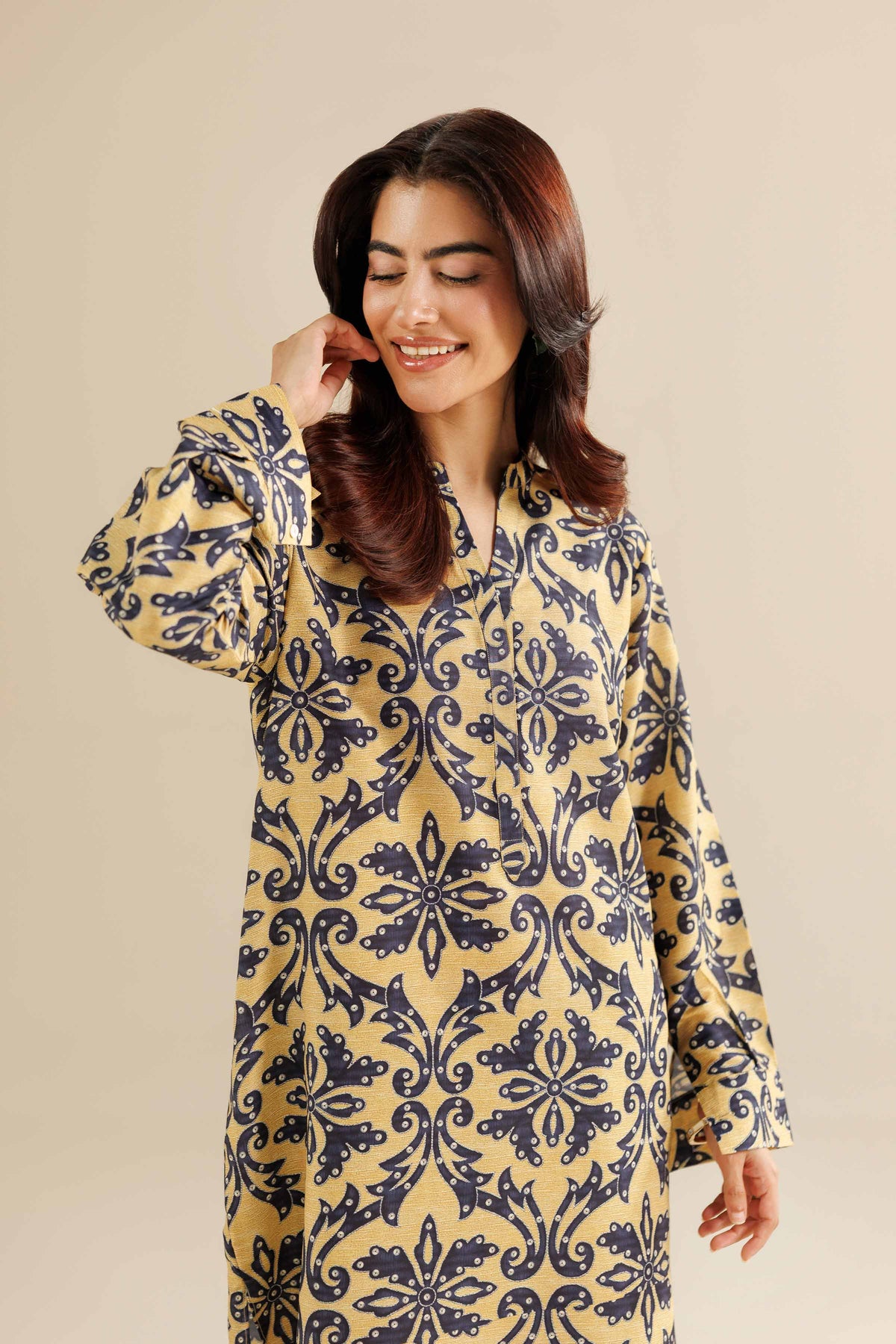 2 Piece - Printed Suit - PW25-365 for Women - Pret Collection | Nishat | Shop Online