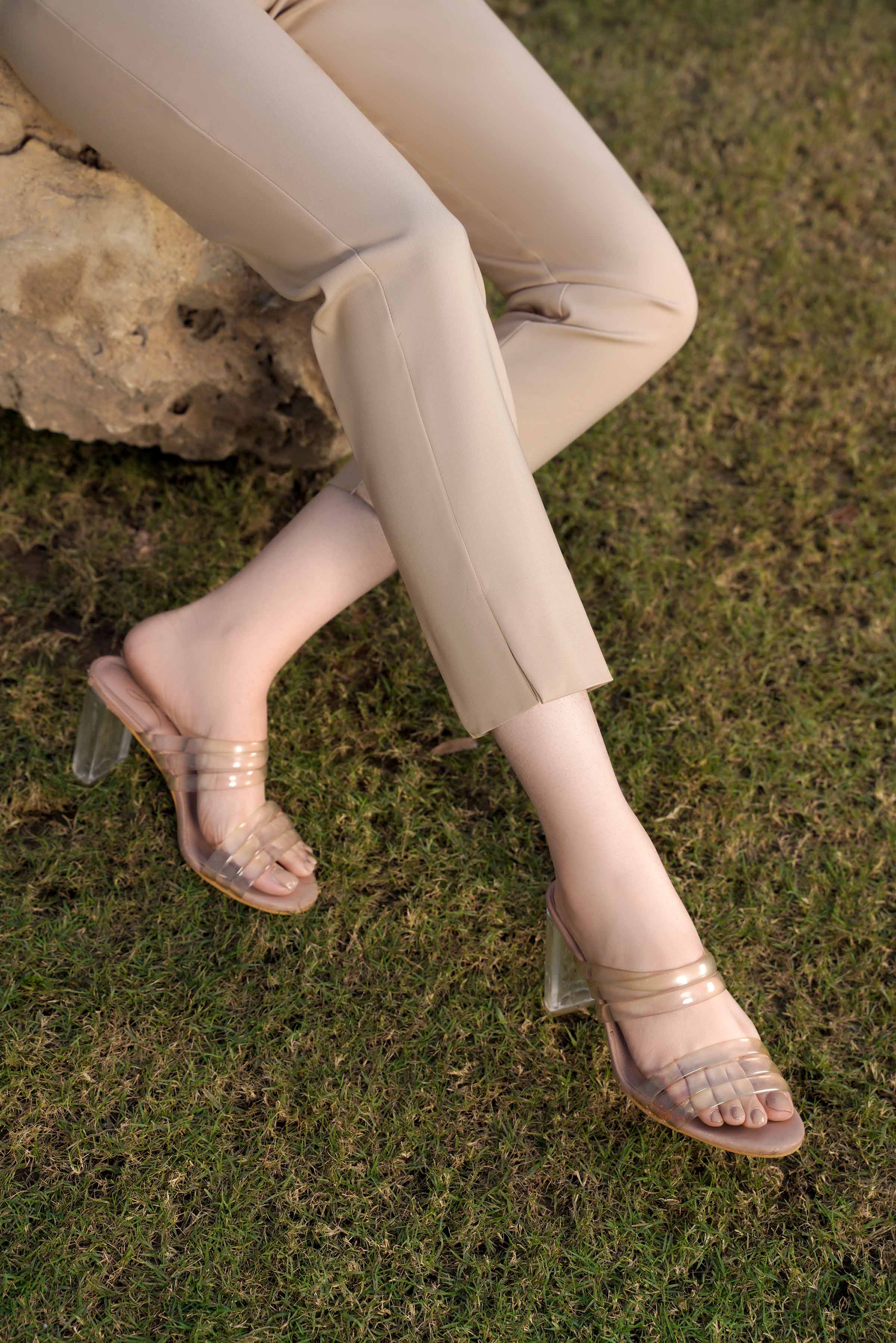 Dyed Pants-Beige