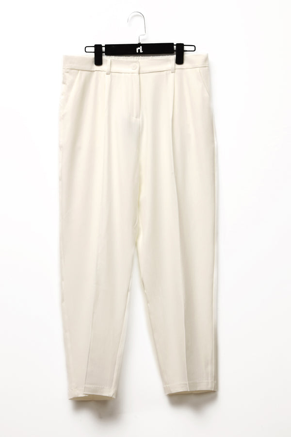 Dyed Pants-White
