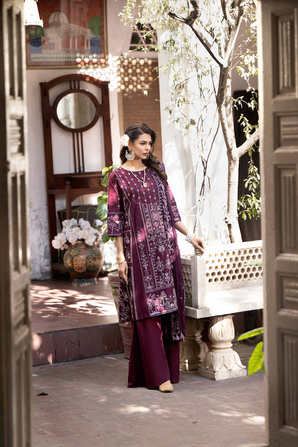 3 Piece - Embroidered Suit - 42305043