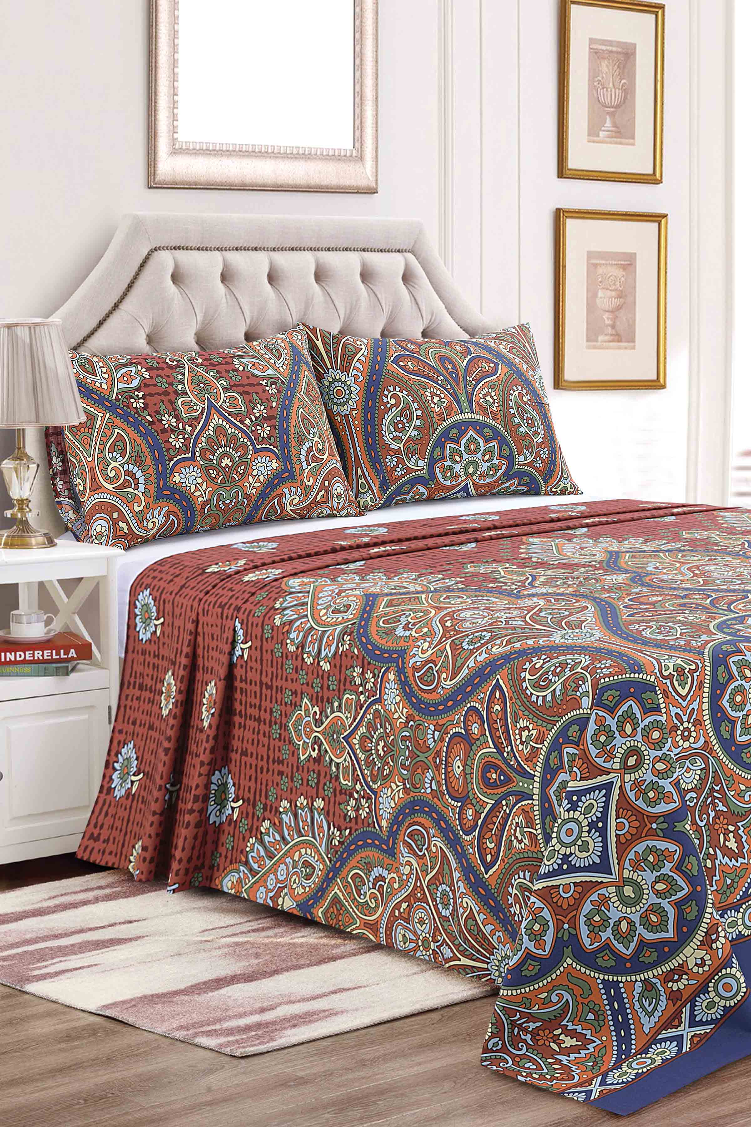 TAJ -Fitted Bedsheet Set