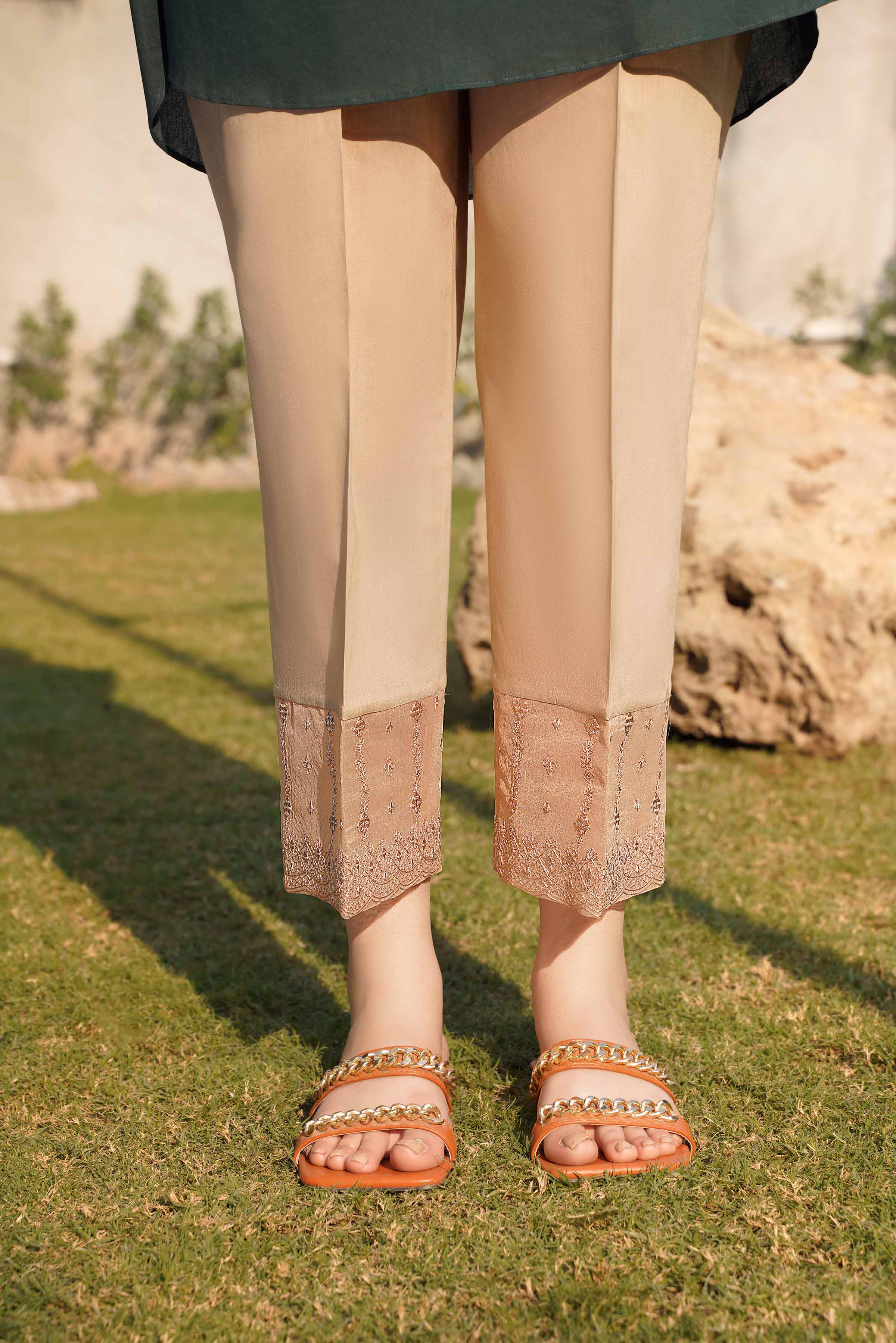 Trouser Pants for Women in Pakistan  Stitched Bottoms online  Sahar